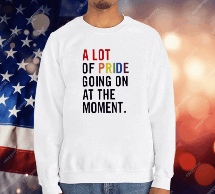 A Lot Of Pride Going On At The Moment T-Shirt