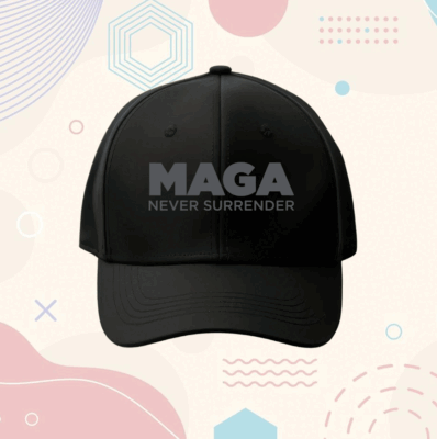 AGA Never Surrender Black T-Shirt