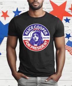 Alice Cooper For President T-Shirt