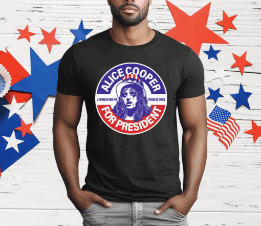 Alice Cooper For President T-Shirt