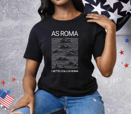 As Roma I Sette Colli Di Roma Tee Shirt