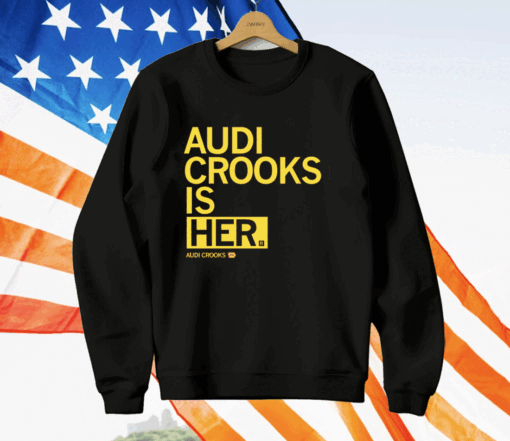 Audi Crooks Is Her T-Shirt