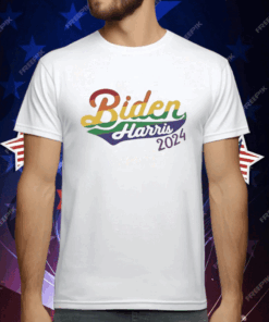 Biden Harris Rainbow Pride 2024 T-Shirt