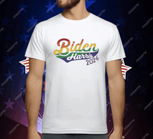 Biden Harris Rainbow Pride 2024 T-Shirt