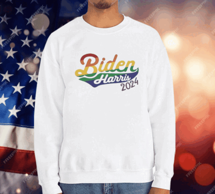 Biden Harris Rainbow Pride 2024 T-Shirt