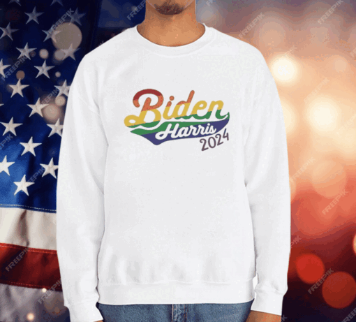 Biden Harris Rainbow Pride 2024 T-Shirt