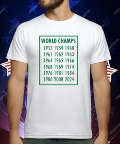 Boston Celtics 2024 World Champions T-Shirt