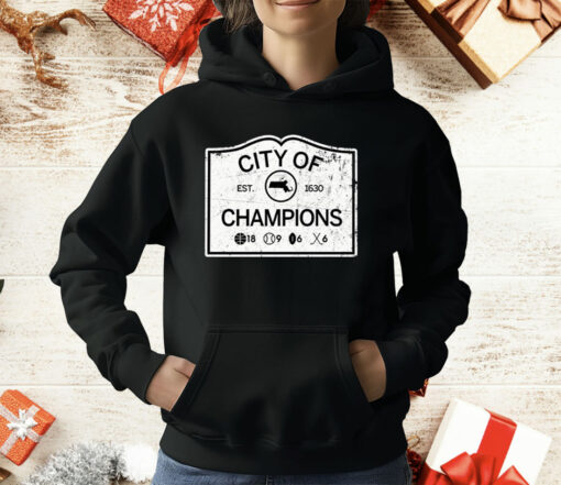 Boston City Of Champions T-Shirt