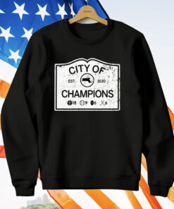 Boston City Of Champions T-Shirt