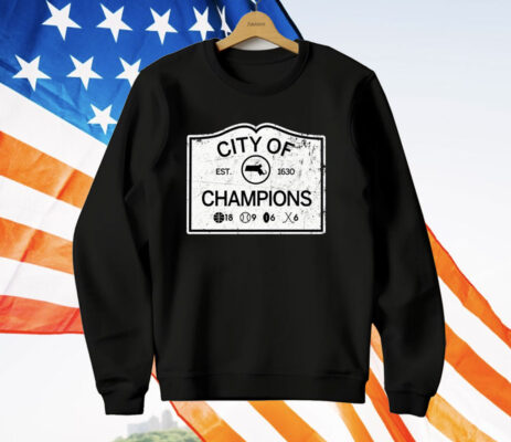 Boston City Of Champions T-Shirt