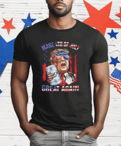 Busch Light Make 4th of July Great Again Trump T-Shirt