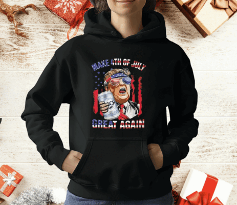 Busch Light Make 4th of July Great Again Trump T-Shirt