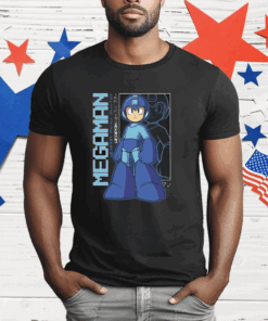 Capcom Megaman Large Print T-Shirt