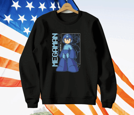 Capcom Megaman Large Print T-Shirt