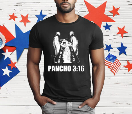 Cat Pancho 3 16 T-Shirt