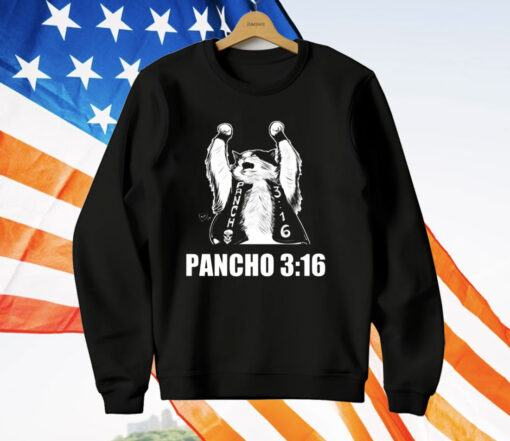 Cat Pancho 3 16 T-Shirt