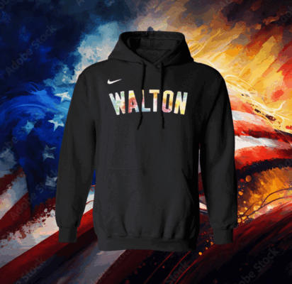 Celtics Bill Walton Warmup Hoodie Shirt