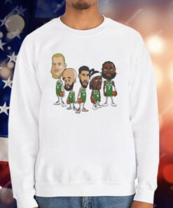 Celtics Jayson Tatum Jrue Holiday Derrick White Jaylen Brown Basketball 2024 T-Shirt