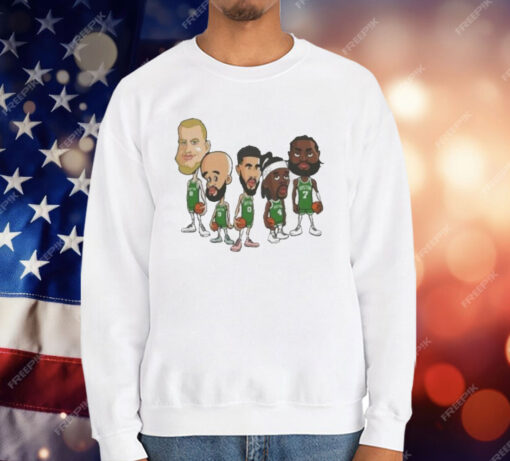 Celtics Jayson Tatum Jrue Holiday Derrick White Jaylen Brown Basketball 2024 T-Shirt