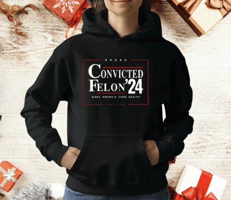 Convicted Felon 24 Make America Sane Again Shirt