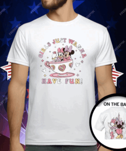 Disney Minnie Daisy Summer Girls Just Wanna Have Fun T-Shirt