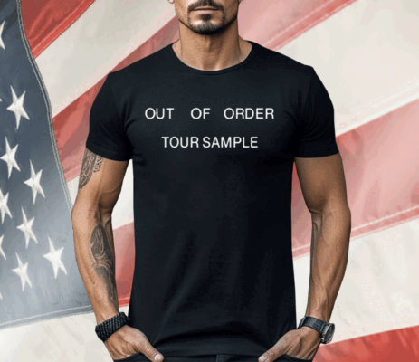 Dominic Fike Out Of Order Tour Sample Shirt