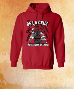 Elly De La Cruz Is The Fastest Man On Earth Hoodie Shirt