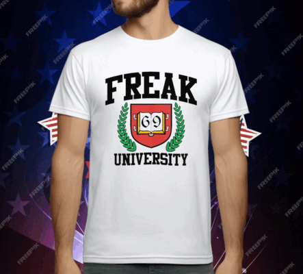 Freak University Crewneck T-Shirt