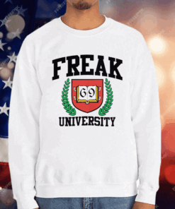 Freak University Crewneck T-Shirt