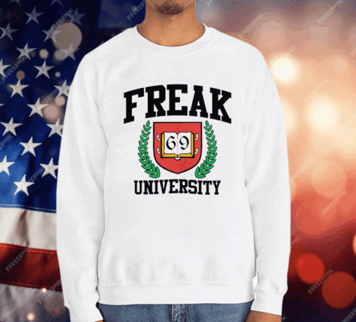 Freak University Crewneck T-Shirt