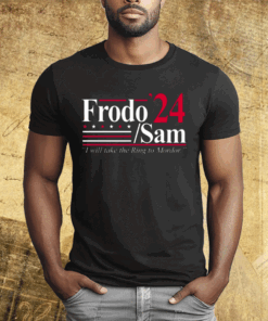 Frodo Sam 24 I Will Take The Ring To Mordor Hoodie Shirt