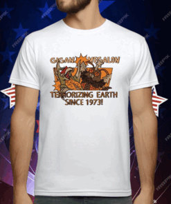 Gigan Megalon Terrorizing Earth Since 1973 T-Shirt