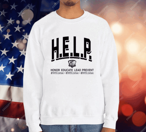 H.E.L.P. Honor Educate Lead Prevent T-Shirt