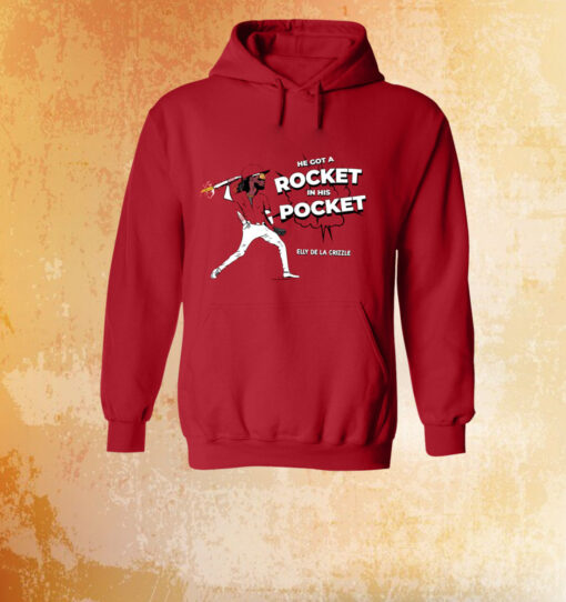 He Got A Rocket In His Pocket Elly De La Crizzle T-Shirt