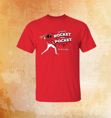 He Got A Rocket In His Pocket Elly De La Crizzle T-Shirt