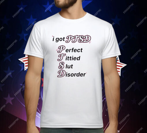 I Got Ptsd Perfect Tittied Slut Disorder T-Shirt