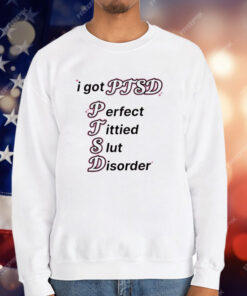 I Got Ptsd Perfect Tittied Slut Disorder T-Shirt