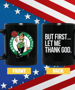 Joe Mazzulla Celtics But First Let Me Thank God T-Shirt