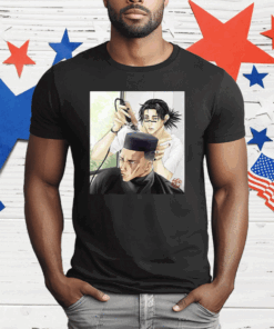 Jujutsu Kaisen Choso Giving Todo Haircut Meme T-Shirt