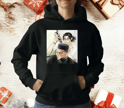 Jujutsu Kaisen Choso Giving Todo Haircut Meme T-Shirt