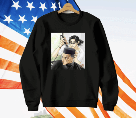 Jujutsu Kaisen Choso Giving Todo Haircut Meme T-Shirt