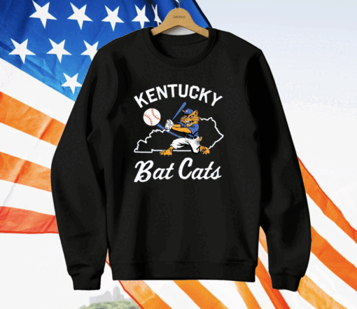 Kentucky Bat Cats Baseball T-Shirt