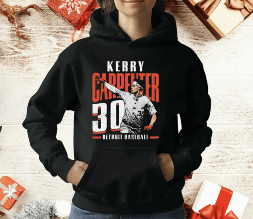 Kerry Carpenter Detroit Player Name T-Shirt