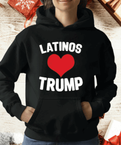 Latinos Love Trump T-Shirt