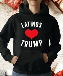 Latinos Love Trump T-Shirt