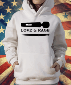 Love & Rage Dildo And Knife T-Shirt