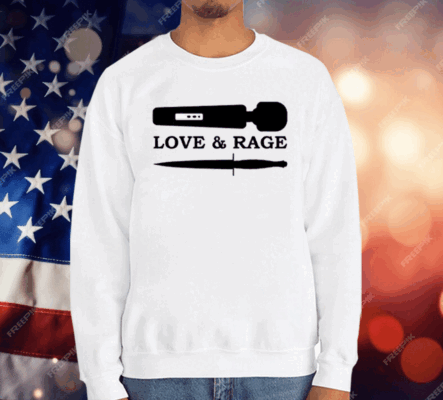 Love & Rage Dildo And Knife T-Shirt