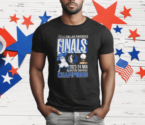 MAVS Finals 20233-24 Western Conference Champions T-Shirt