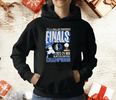 MAVS Finals 20233-24 Western Conference Champions T-Shirt