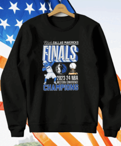 MAVS Finals 20233-24 Western Conference Champions T-Shirt